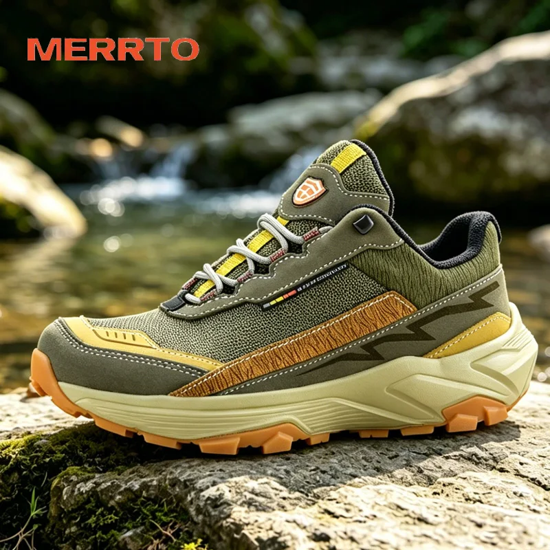 MERRTO Botas impermeables tácticas para senderismo en montaña - imagen 3
