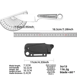 Cuchillo fijo supervivencia – Full tang alta dureza con funda Kydex
