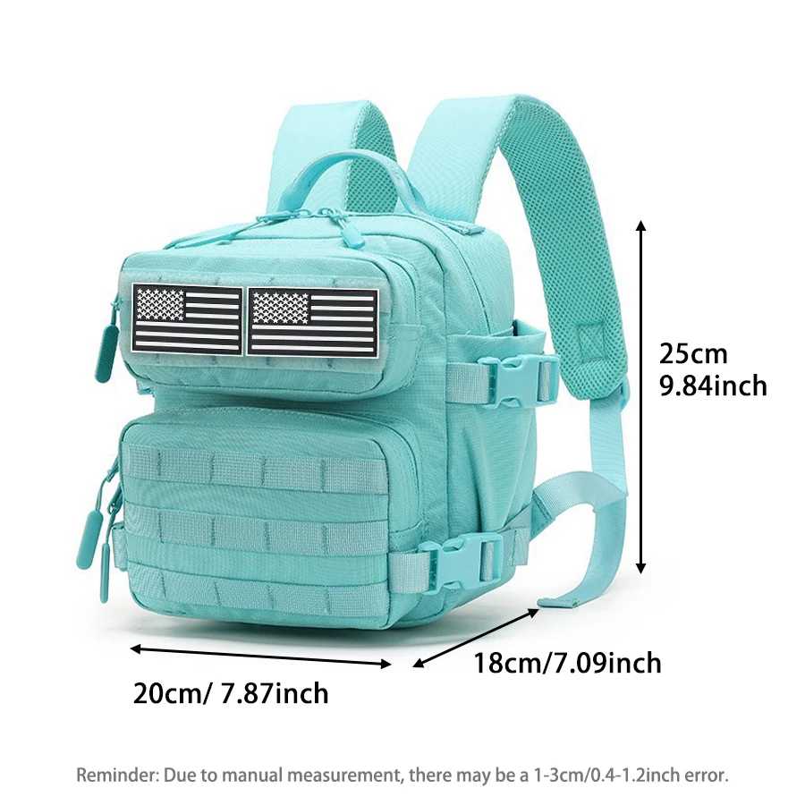 Mochila táctica exterior con bolsillo oculto trasero y porta-botella - imagen 3