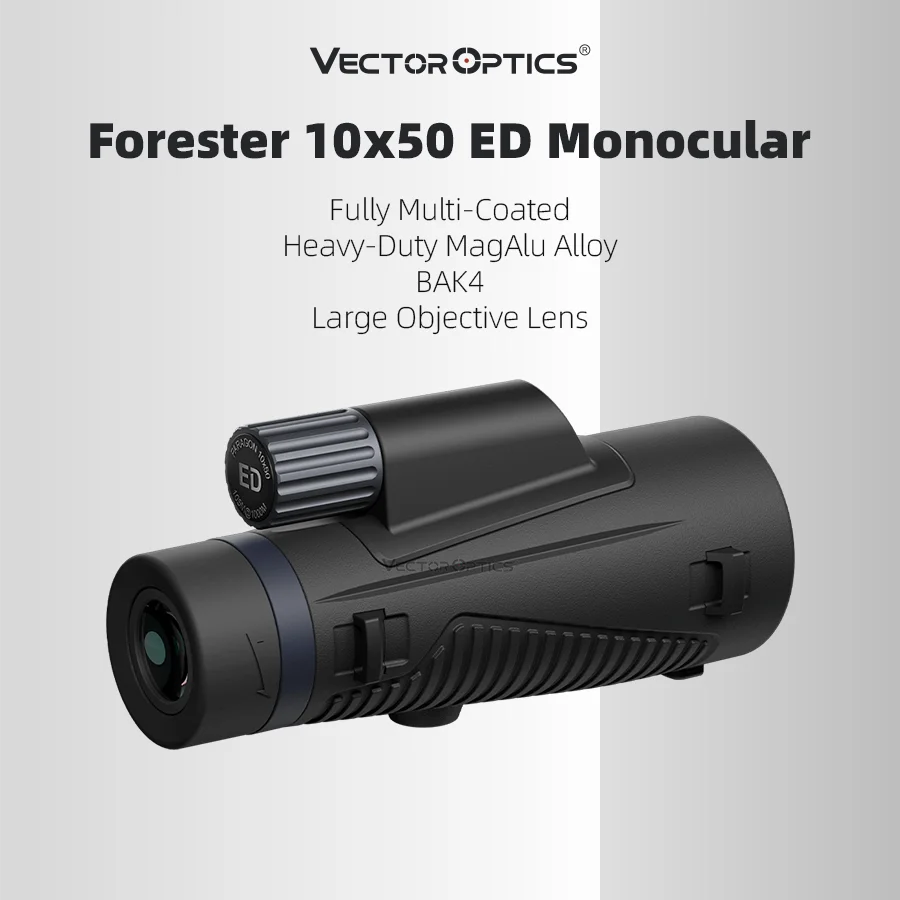 Maifeng Vectorial 10x50 ED Monocular Bak4 Fase Corregida – Caza Camping