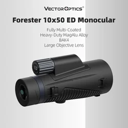 Maifeng Vectorial 10x50 ED Monocular Bak4 Fase Corregida – Caza Camping