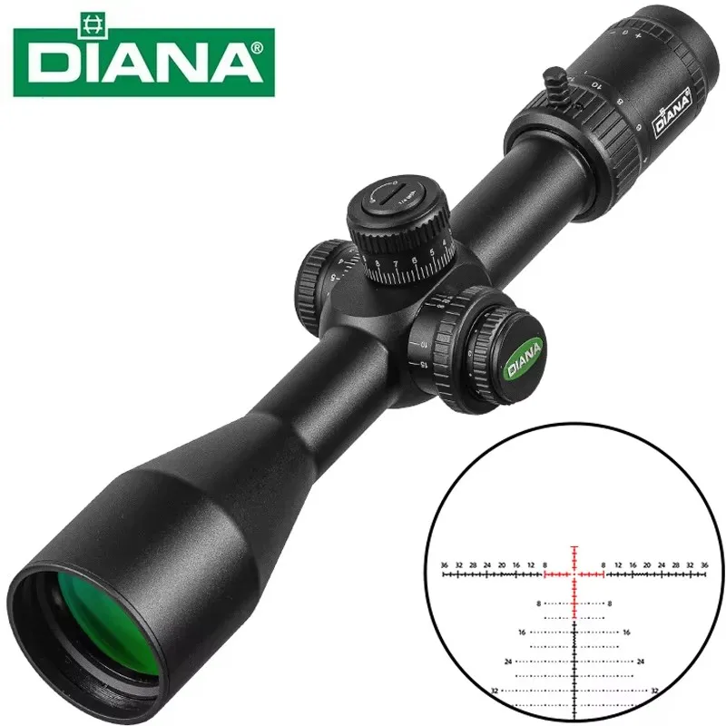 Mira telescópica DIANA 4-16x50 FFP con retícula iluminada - imagen 5