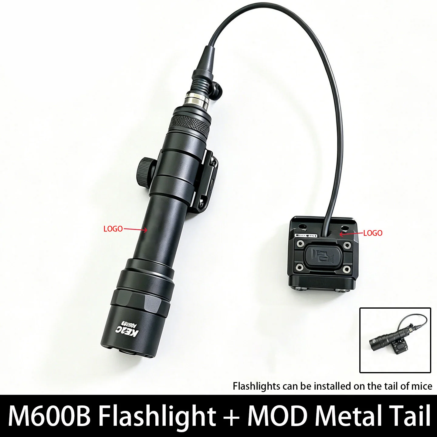 SureFire linterna táctica LED M300B/M600C con ModButton Lite Picatinny - imagen 5