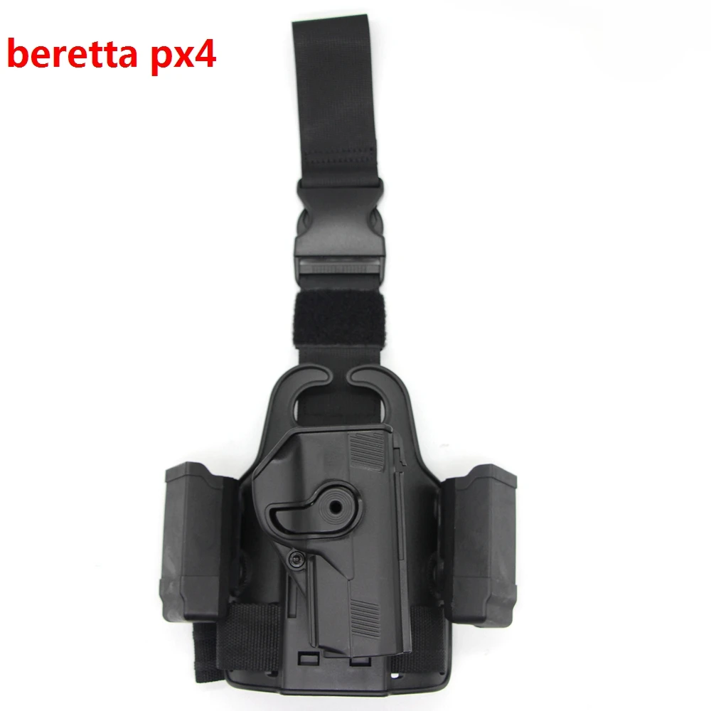 Funda táctica de muslo con doble compartimento para Glock 17/19 - imagen 5