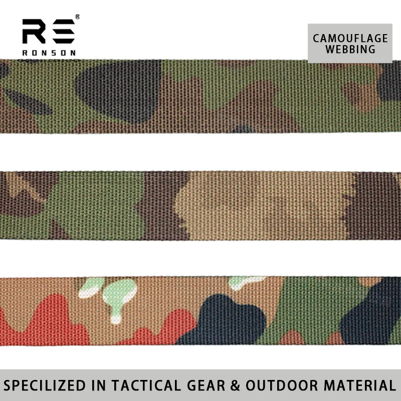 TAZ90 cinta de correas camuflaje suizo poliéster duradero - imagen 5