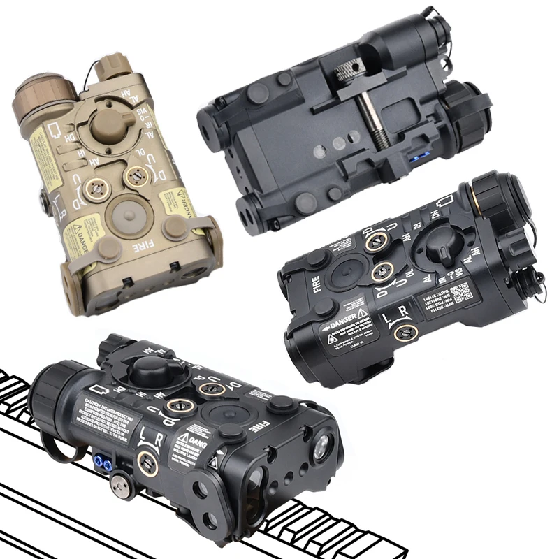 WADSN mira láser táctica IR y visible compatible con Picatinny - imagen 4
