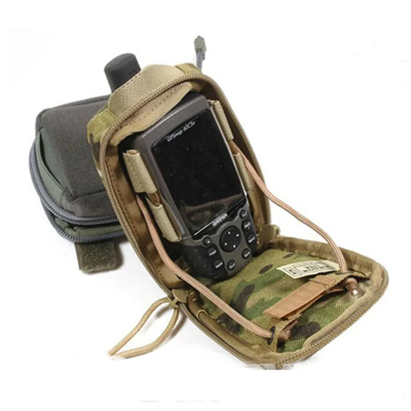 Bolsa táctica MOLLE de pecho para GPS y teléfono, soporte Garmin - imagen 2