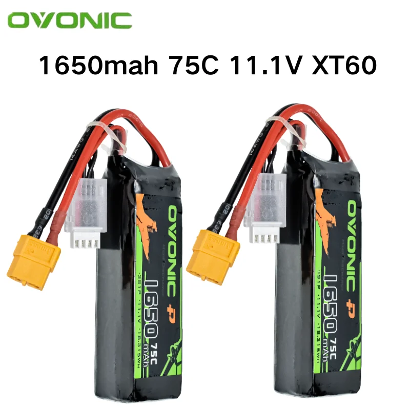 OVONIC batería Lipo FPV para dron RC con conector XT60 - imagen 4