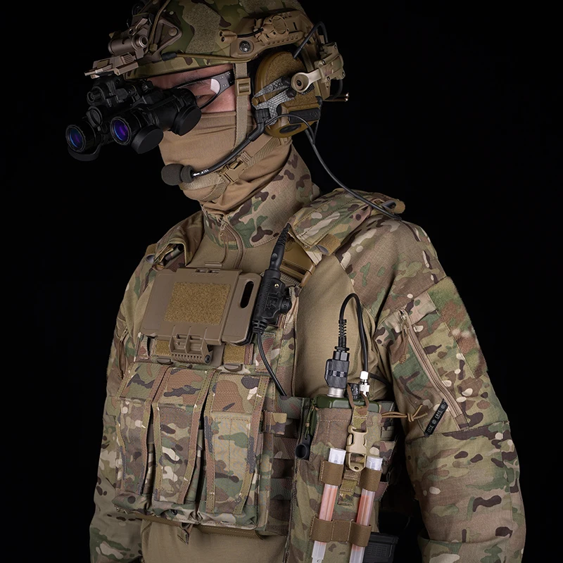 Chaleco táctico portaplacas AVS MBAV con MOLLE y liberación rápida - imagen 5