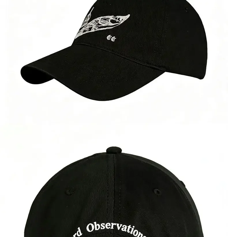 Gorra táctica negra con acabado y perfil