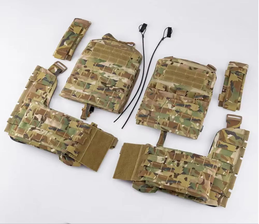 Chaleco en camuflaje