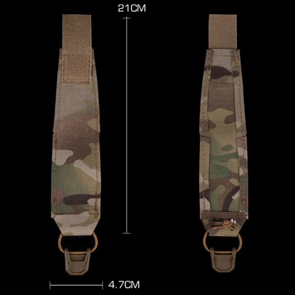 Funda táctica V2 para cargador 9 mm con solapa liberación rápida –