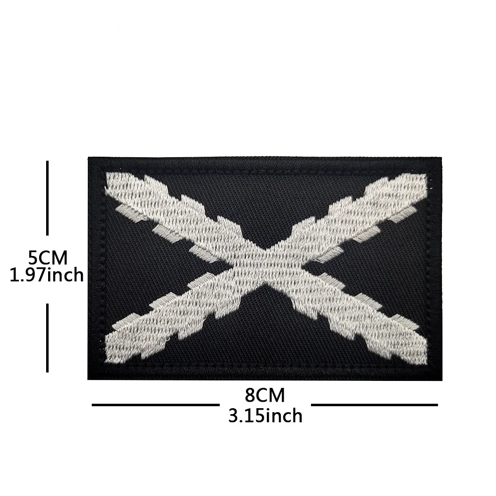 Parche táctico con velcro de guerrero conmemorativo para mochila - imagen 2