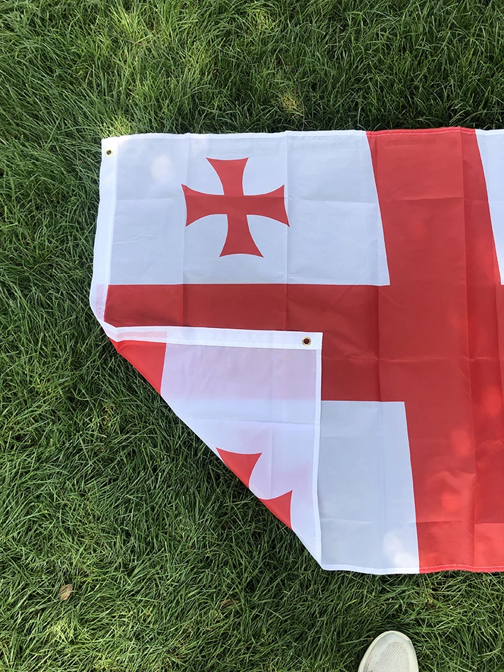 Bandera de poliéster Georgia para interior y exterior - imagen 2