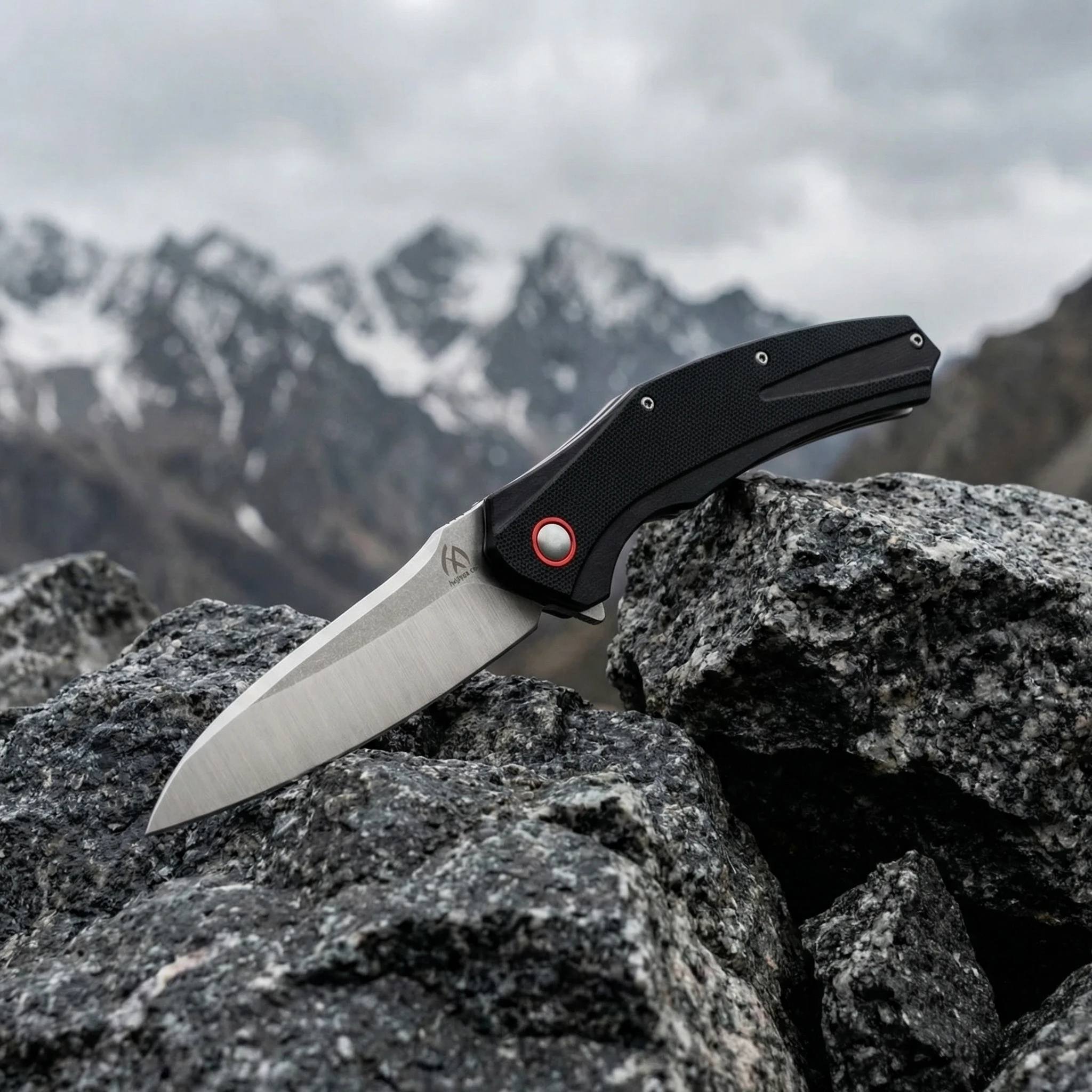 Cuchillo plegable de exteriores para emergencia, camping y senderismo - imagen 2