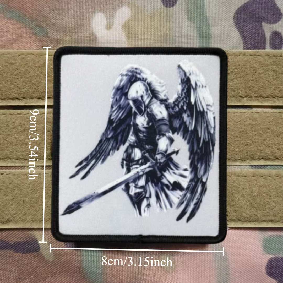 Parche táctico militar Moreel ángel ligero con velcro - imagen 3