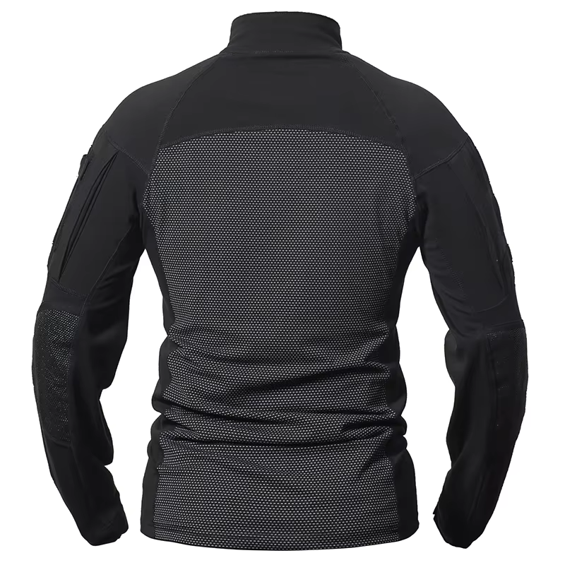 HAN WILD camiseta táctica de algodón para hombre - camuflaje exterior - imagen 5
