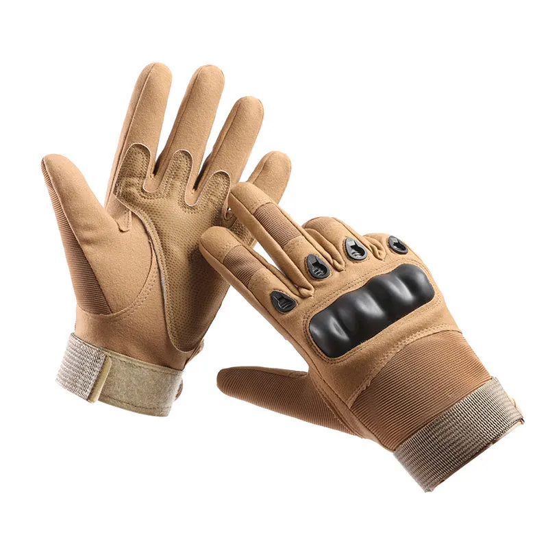 Guantes tácticos antideslizantes de dedo completo para tiro, caza y ciclismo - imagen 3
