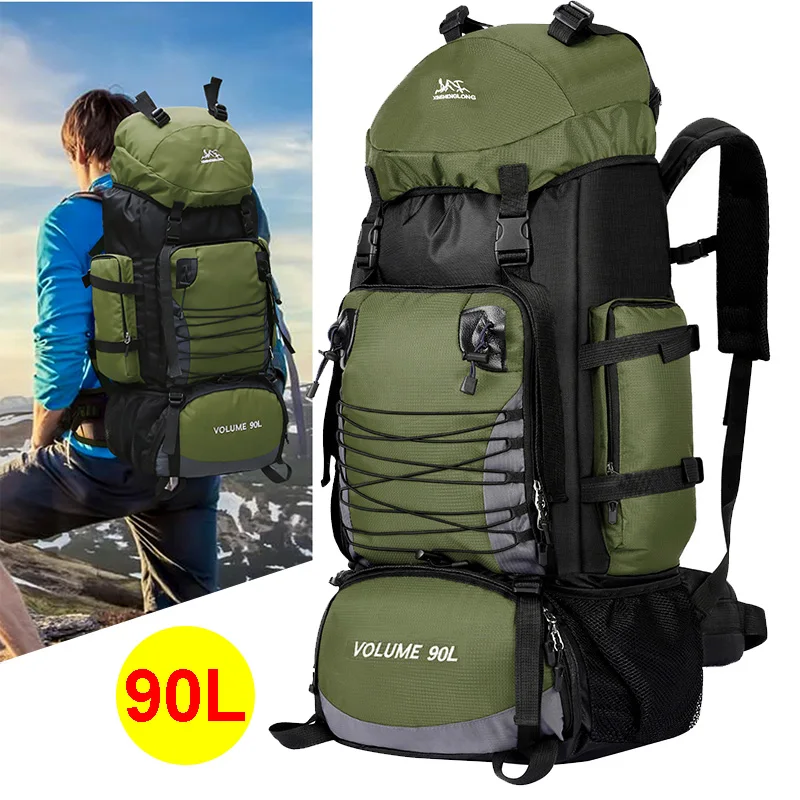 Mochila militar ripstop 90L para trekking y expediciones - imagen 3