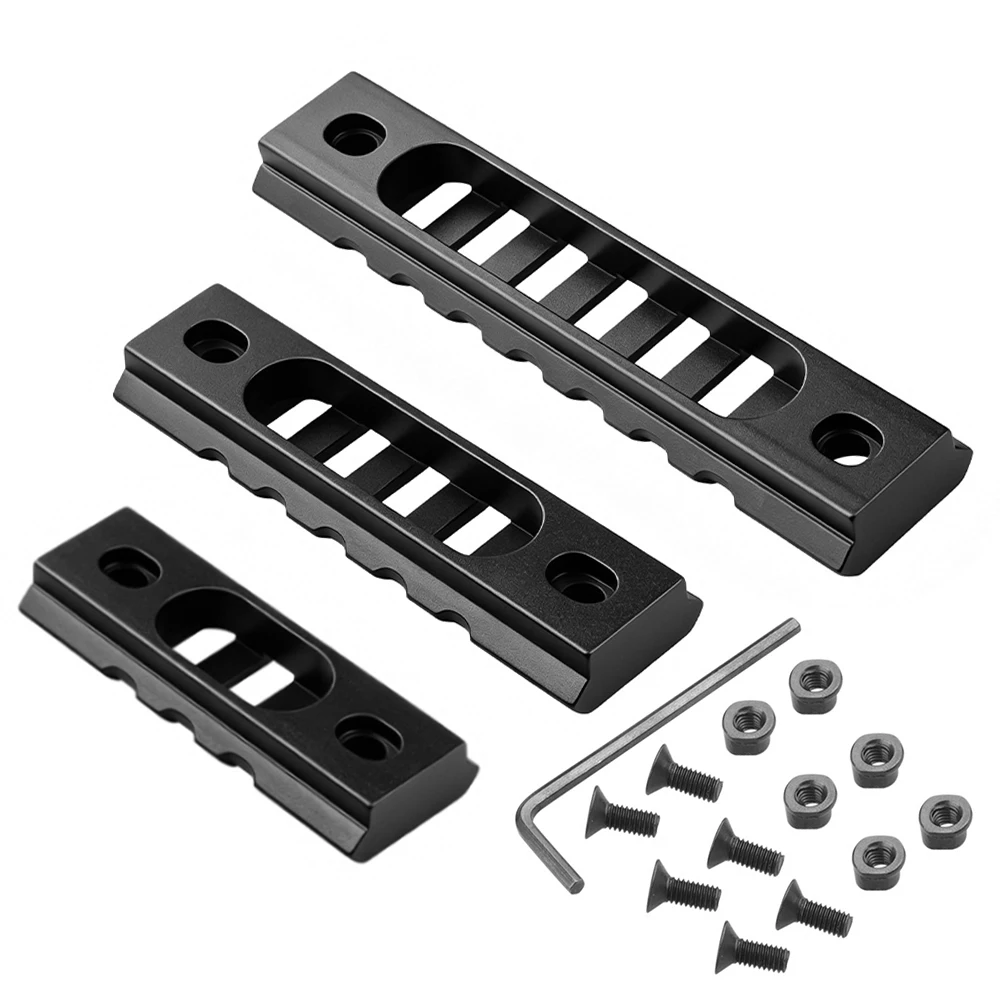 Riel Picatinny táctico para adaptador KeyMod y M-LOK