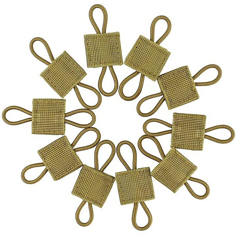 Soporte MOLLE elástico retenedor de correas para chaleco táctico - imagen 4