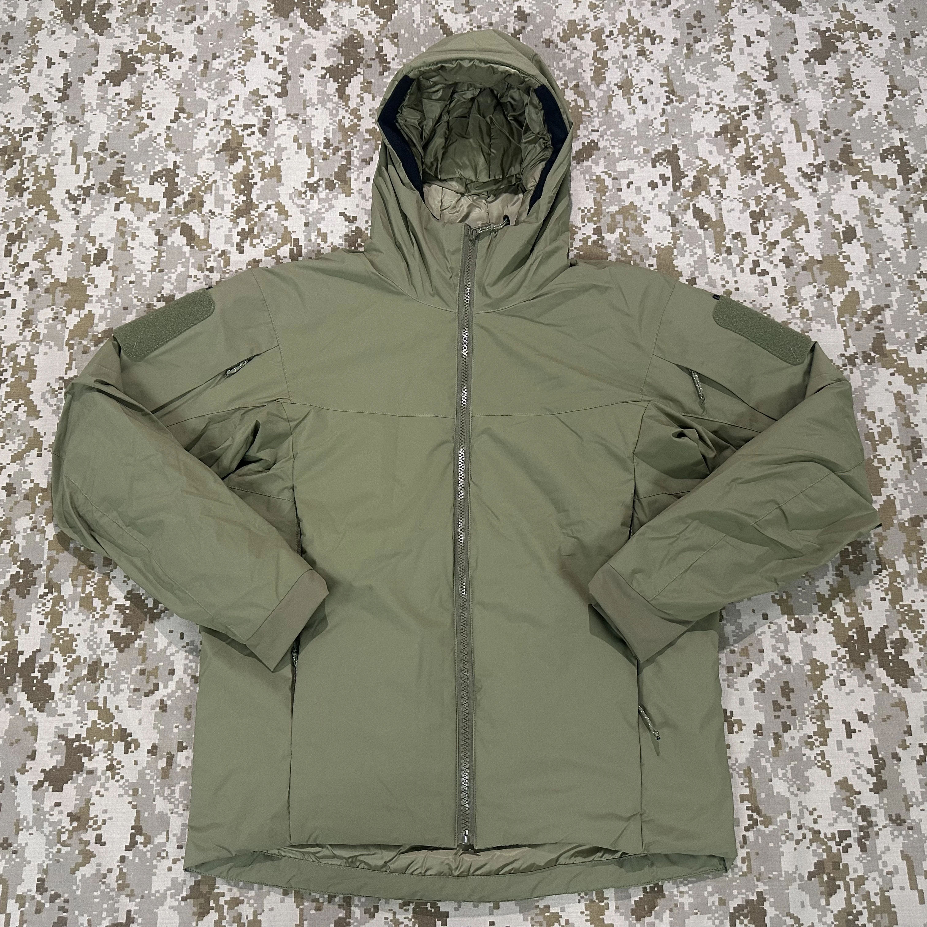 Chaqueta táctica con capucha de algodón ligera para frío LEAF