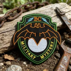 Parche táctico gancho y bucle escudo BC Misterio Militar para mochila