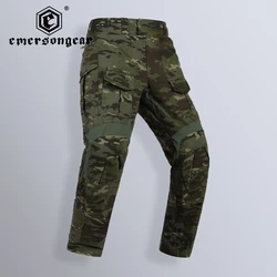 Emersongear pantalones tácticos camuflaje militar con rodilleras