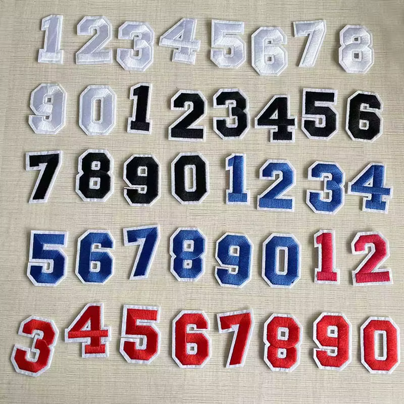 Parche termoadhesivo táctico bordado letras y números para equipo - imagen 5