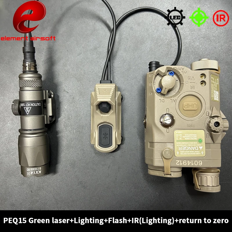 PEQ-15 láser táctico – Dispositivo puntería visible e infrarrojo - imagen 2