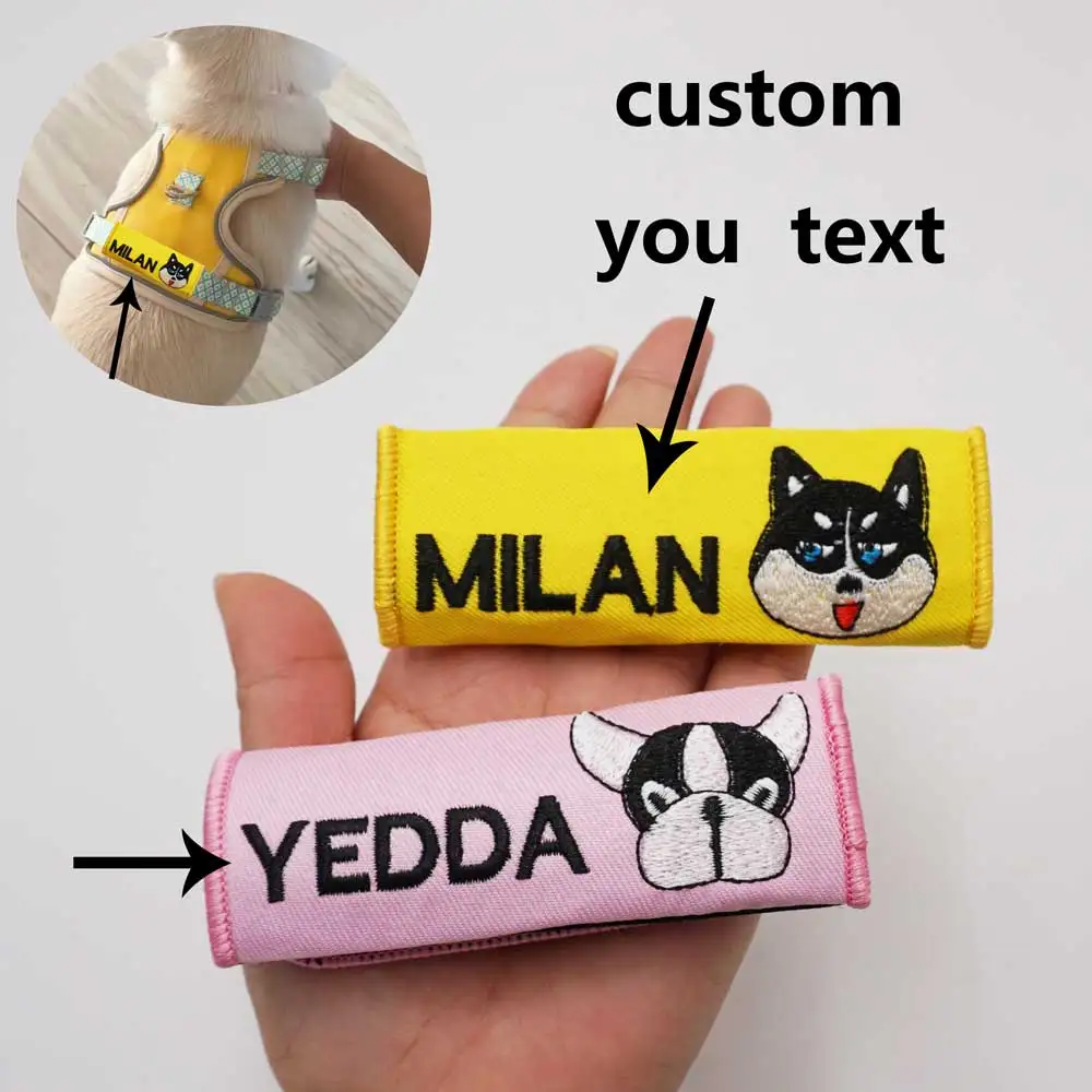 Parche Bordado Personalizado para Correa de Perro – Ajuste MOLLE Táctico