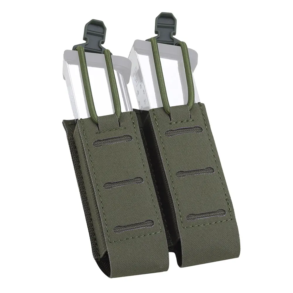 Assaulter Bolsa porta cargadores 9mm doble MOLLE liberación rápida - imagen 4