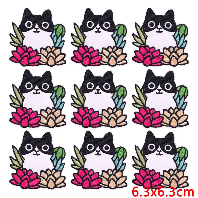 Parche termoadhesivo flores letras – animales dibujos - imagen 3