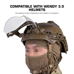OPS Wendy Flip Goggles gafas tácticas para paintball y caza