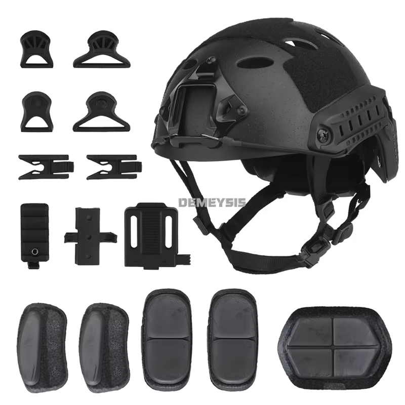 Casco táctico FAST Airsoft semi-cubierto con suspensión ajustable - imagen 4