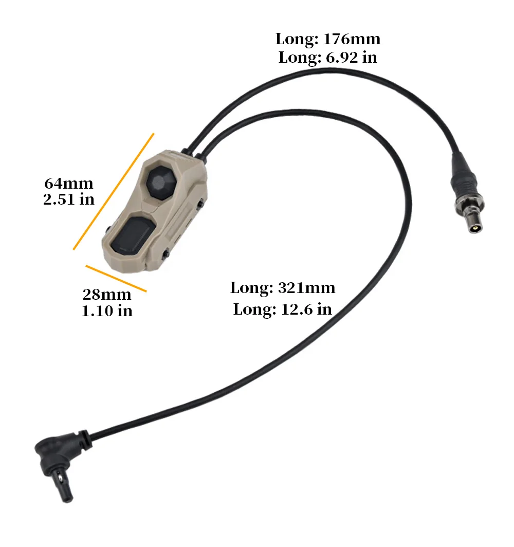 Detalle del interruptor y el cableado