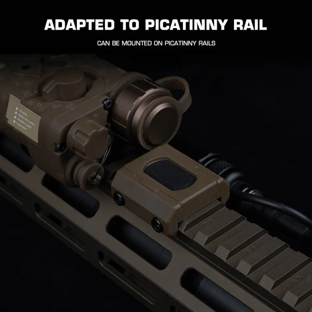 Conector Picatinny M-LOK POSEIDON DEFENSE MOD táctico para luz PEQ - imagen 3