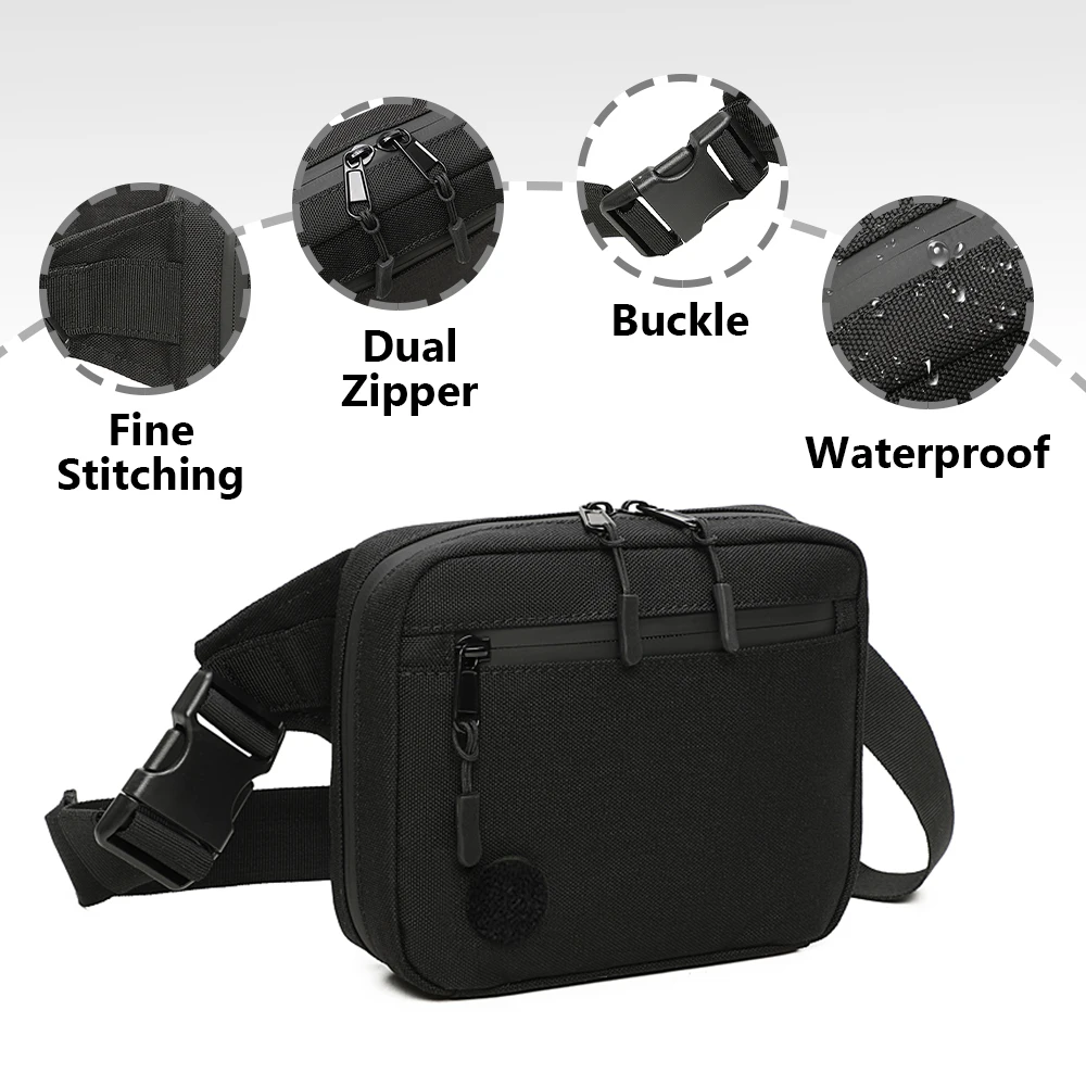 Funda táctica para pistola de caza en bolsa de cintura oculta