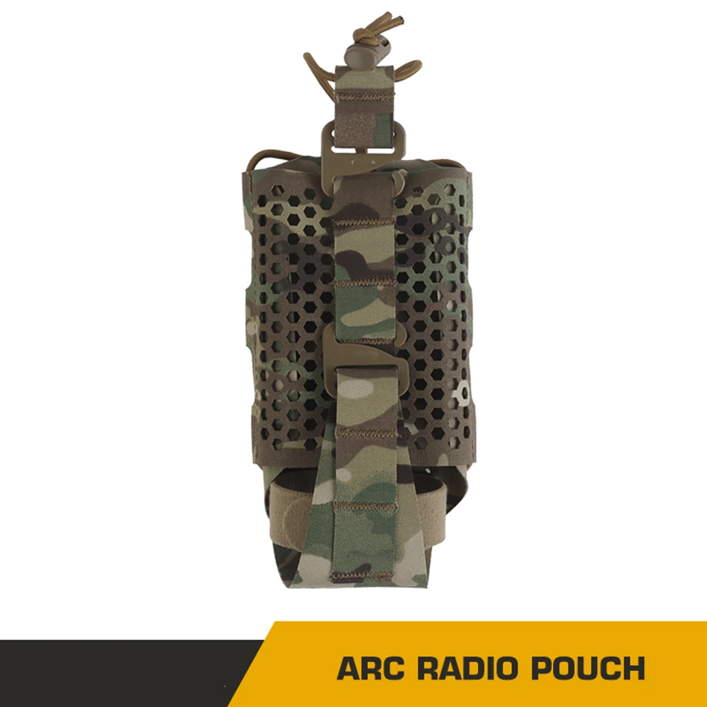 ARC funda de radio táctica MOLLE para emisora portátil e intercom - imagen 3