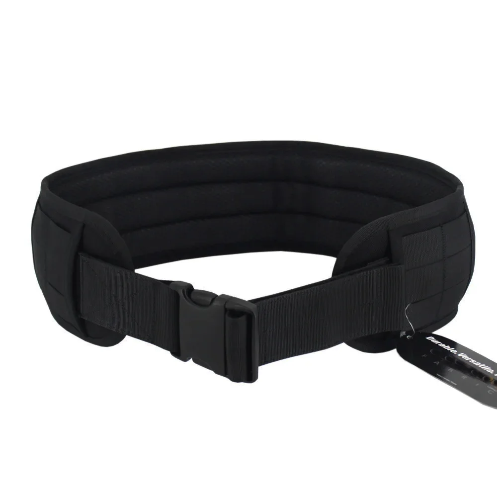 VULPO Cinturón táctico MOLLE acolchado Airsoft – Ajustable