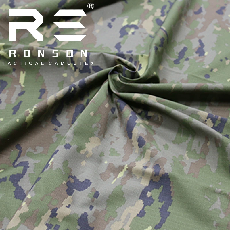 Tela Ripstop táctica camuflaje para uniforme militar - imagen 4