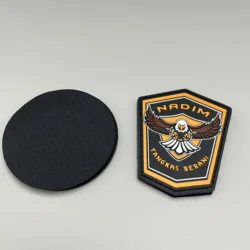 Parche de PVC personalizado con logotipo para ropa y gorras