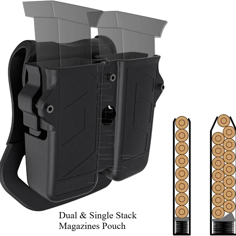 Portacargador Doble Ajustable para Cargadores de Pistola - imagen 4