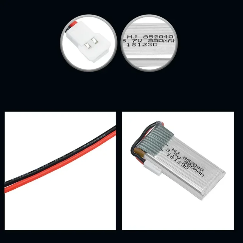 Batería LiPo para dron RC conector compatible y cargador USB - imagen 4