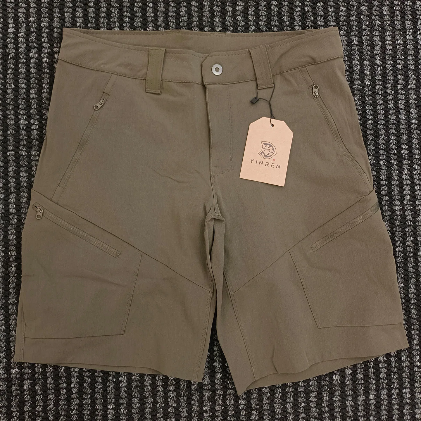 Pantalones cortos tácticos camuflaje elásticos cáscara de naranja - imagen 3