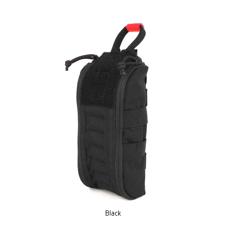 Detalle de compartimentos internos de la bolsa
