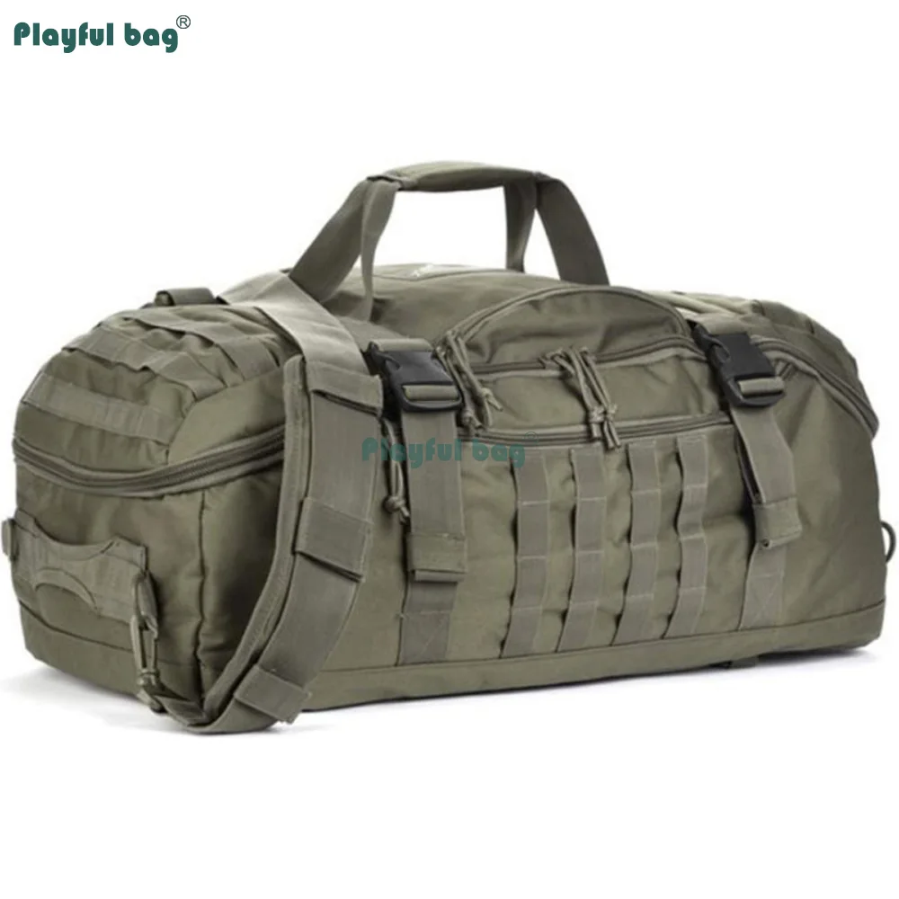 Mochila táctica de camuflaje multifuncional resistente para exterior