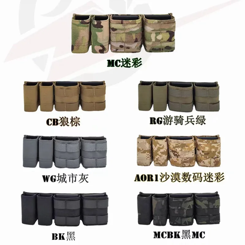 ESSTAC KYWI porta cargadores MOLLE cuádruple para rifle táctica - imagen 3