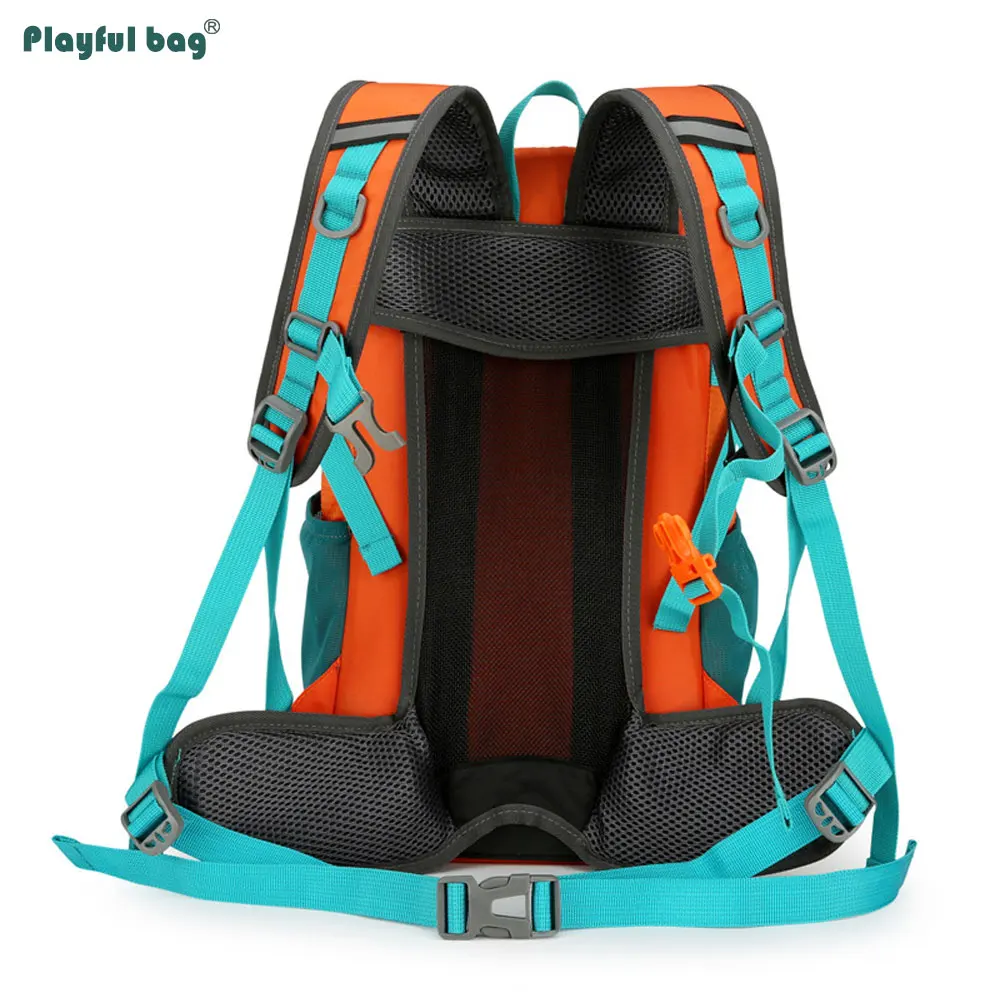Mochila montañismo táctica 40L Ultraligera con cubre lluvia - imagen 2