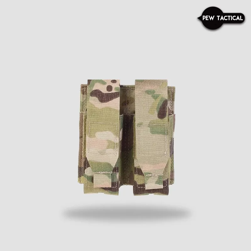 PEW TACTICAL Flash Bang Bolsa táctica doble MOLLE con tapa abatible - imagen 5